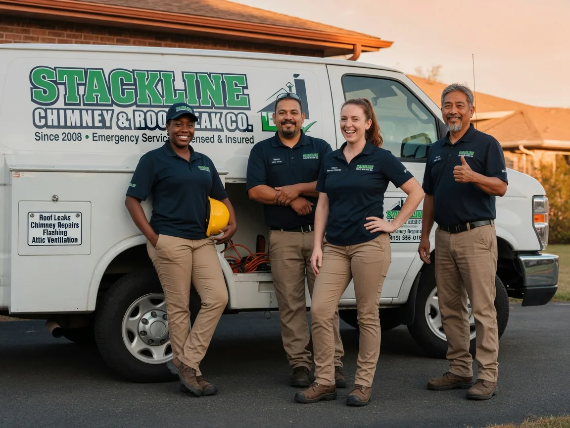 Chimney flashing repair company in Emerado, ND